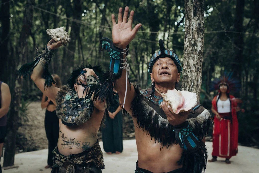 A jungle clearing in Puerto Morelos where the Academy gathers